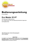 Eco Master 25 HT für Heizung & Warmwasser mit