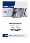 100 kHz Digital LCR Messer Digital LCR Meter