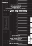 PSR E353 Bedienungsanleitung