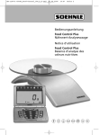 Bedienungsanleitung Food Control Plus Nährwert