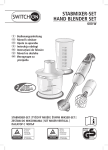 STABMIXER-SET HAND BLENDER SET