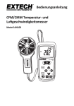 Bedienungsanleitung CFM/CMM Temperatur