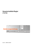 Kesselschaltfeld-Regler IT 5710 Bedienungsanleitung