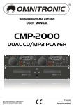 DUAL CD/MP3 PLAYER