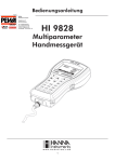 Bedienungsanleitung HA9828 (pdf, 0,65MB, deutsch)