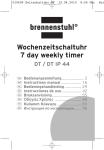 Wochenzeitschaltuhr 7 day weekly timer