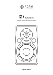 S1X Nearfield Monitor Operation manual / Bedienungsanleitung