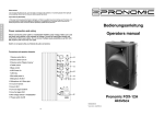 22833 manual PronomicFox12A dt_en