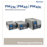PM23c, PM43-und PM43c-Mittelbereichsdrucker Bedienungsanleitung