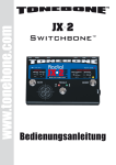 JX·2 Switchbone™ Bedienungsanleitung