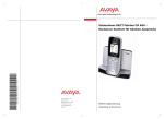 Bedienungsanleitung für das Avaya C608 Analog DECT Telefon
