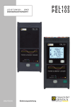 PEL102 PEL103 - PCE Instruments