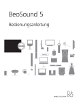 BeoSound 5 - Aerne Menu
