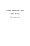Multimedia Media Recorder & Player FANTEC MM