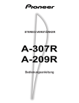 A-307R A-209R - Pioneer Europe - Service and Parts Supply website