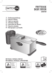 Switch On Fritteuse Bedienungsanleitung