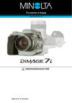 DiMAGE 7i - Konica Minolta Support
