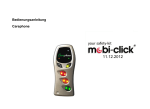 Bedienungsanleitung Carephone >PDF - Mobi