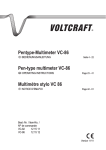 Pentype-Multimeter VC-86 Pen-type multimeter VC