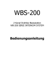 WBS-Manual - audio concepts