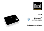 BA 1 Bluetooth® Audio-Adapter Bedienungsanleitung