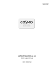 COSMO Luftentfeuchter AH600