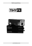 Bedienungsanleitung Tiny FX