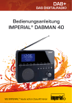 Bedienungsanleitung IMPERIAL® DABMAN 40