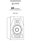 A5X Nearfield Monitor Operation manual / Bedienungsanleitung