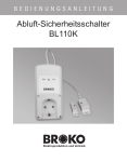 Abluft-Sicherheitsschalter BL110K