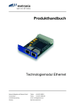 Produkthandbuch Technologiemodul Ethernet