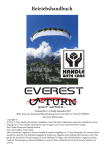 EVEREST Handbuch - U-Turn Paragliders and Kites