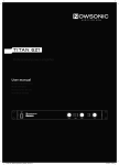 Professional power amplifier User manual