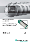 HANDBUCH Ultraschallsensoren mit IO-Link UC