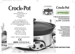 programmable stoneware slow cooker