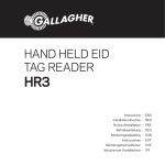 3E0820 SmartReader HR3 User Manual