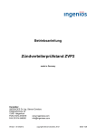 Betriebsanleitung zu 025.201: Zündverteilerprüfstand ZVP2