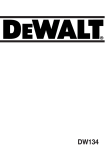 Notice d'utilisation - DeWalt Service Technical Home Page