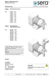 Betriebsanleitung Magnetmembranpumpe R/RS204.1