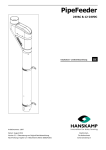 PipeFeeder Installationhinweise