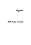 dLAN Audio extender