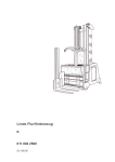 Linde Flurförderzeug K 011 804 2500