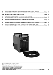 I MANUALE DI ISTRUZIONI PER APPARECCHIO DI