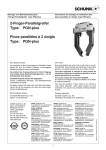 2-Finger-Parallelgreifer Type: PGN-plus Pince parallèles à