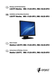 LCD/TFT-Monitor, VMC-17LCD-OPC1, VMC-19LCD