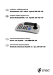 Systemtastatur mit 3-Achsen Joystick, KBD-CSK