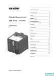 Digitaler Messumformer SENTRON T 7KG9661