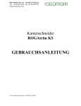 GEBRAUCHSANLEITUNG