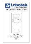 BETRIEBSANLEITUNG Con-Evator Vakuumfördergerät PGT-I