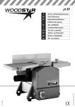 D Abricht- und Dickenhobelmaschine GB Planer/Thicknesser FR